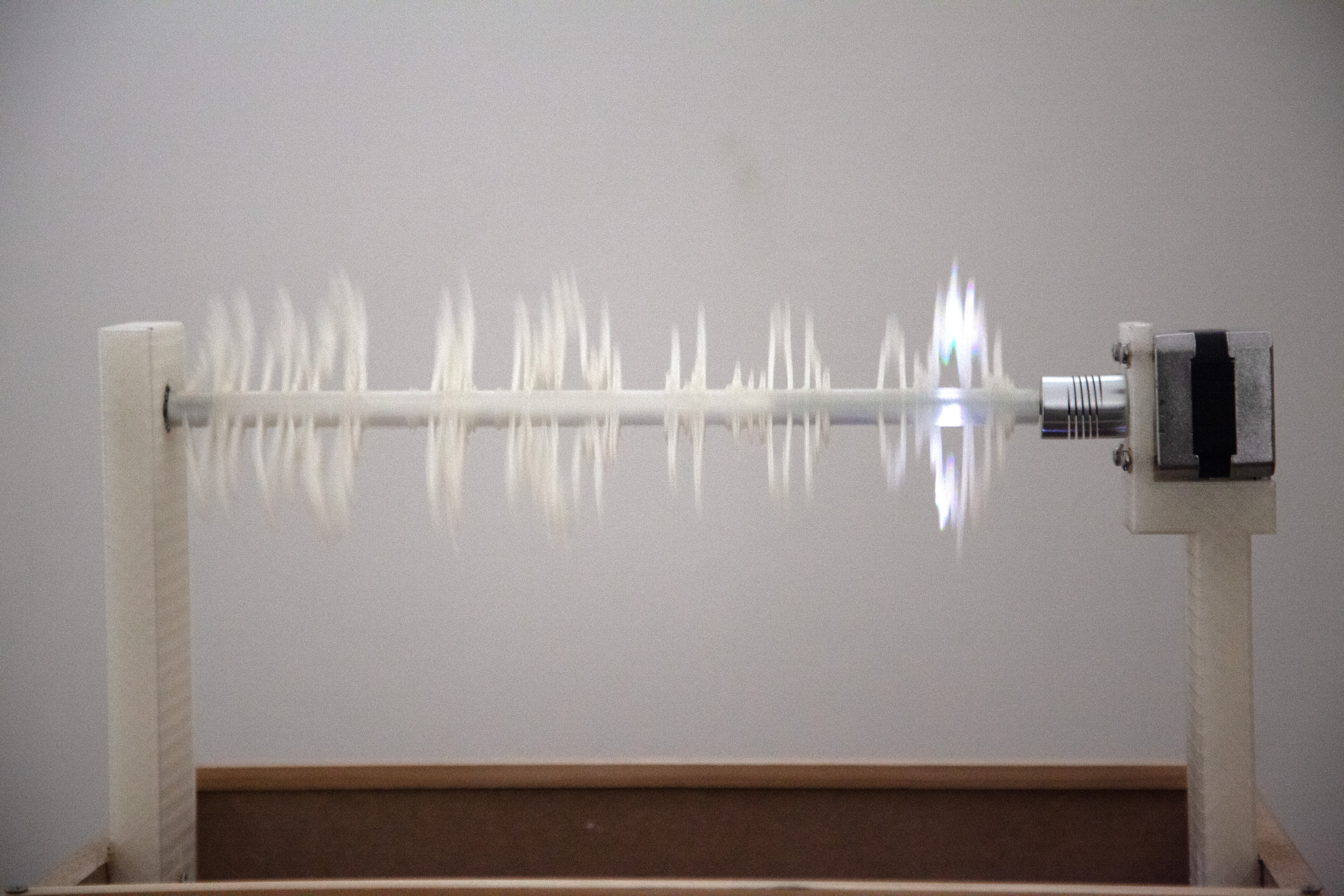 2015 exposition Sismothérapie Electrochocs Ronald Dagonnier Mapping on 3D Print motorised & Arduino Théâtre de Liège, salle des pieds légers   Émulation 01